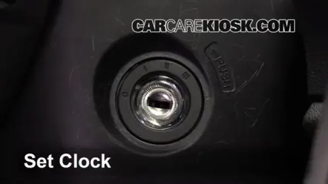 2016 Honda Civic LX 2.0L 4 Cyl. Sedan Horloge Régler l'horloge